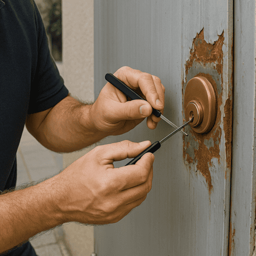 Cómo comprobar si falla el giro o el arrastre en cerraduras de Granada