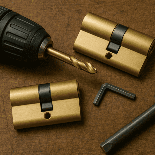 Cómo probar el cilindro fuera de carga en cerrajería en Granada